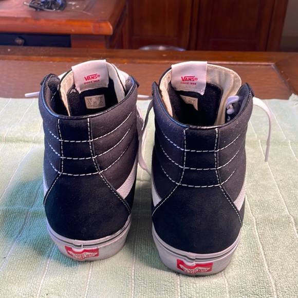 Men’s Vans Sk-8 black size 9.5 - Picture 4 of 6